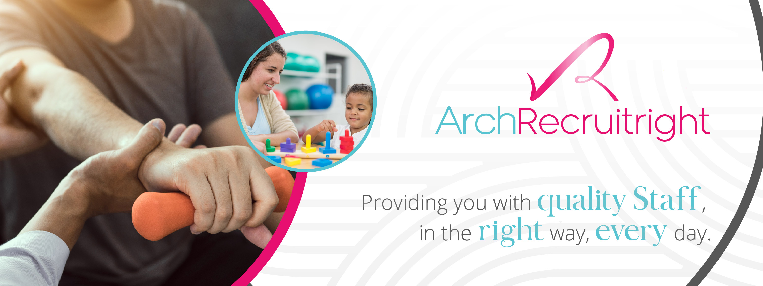 Arch Recruitright provides staff to healthcare professionals